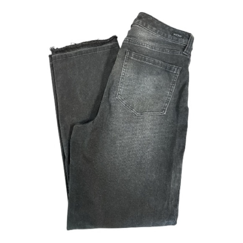 Liverpool Los Angeles The High Rise Straight Washed Black Jeans Size 10 / 30